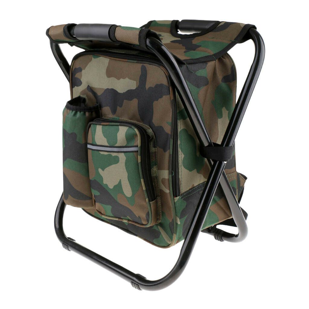 Portable Folding Backpack Chair Camping Stool Cooler Bag Rucksack Beac –  Travel Gear