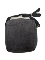 FIB Explorer Canvas Cross Body Travel Bag - Black