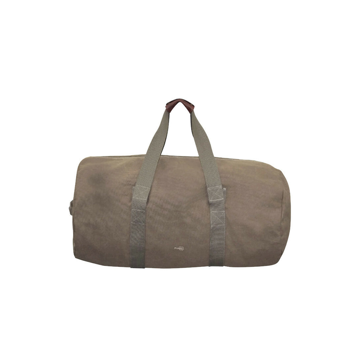 FIB 70cm Canvas Duffle Bag Travel Heavy Duty Large Sports Gym Work - Khaki