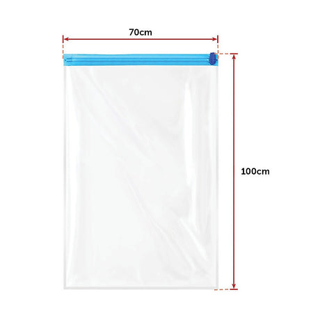 Vacuum Bags x12 | Compact Clothing Storage Space Saver for Travel